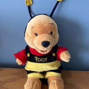 Winnie the Pooh and bumblebee costume 17 inch plush by Disney